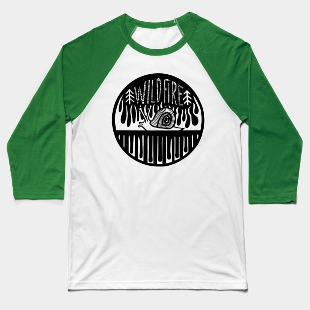 WildFire Snail Baseball T-Shirt by WildFire